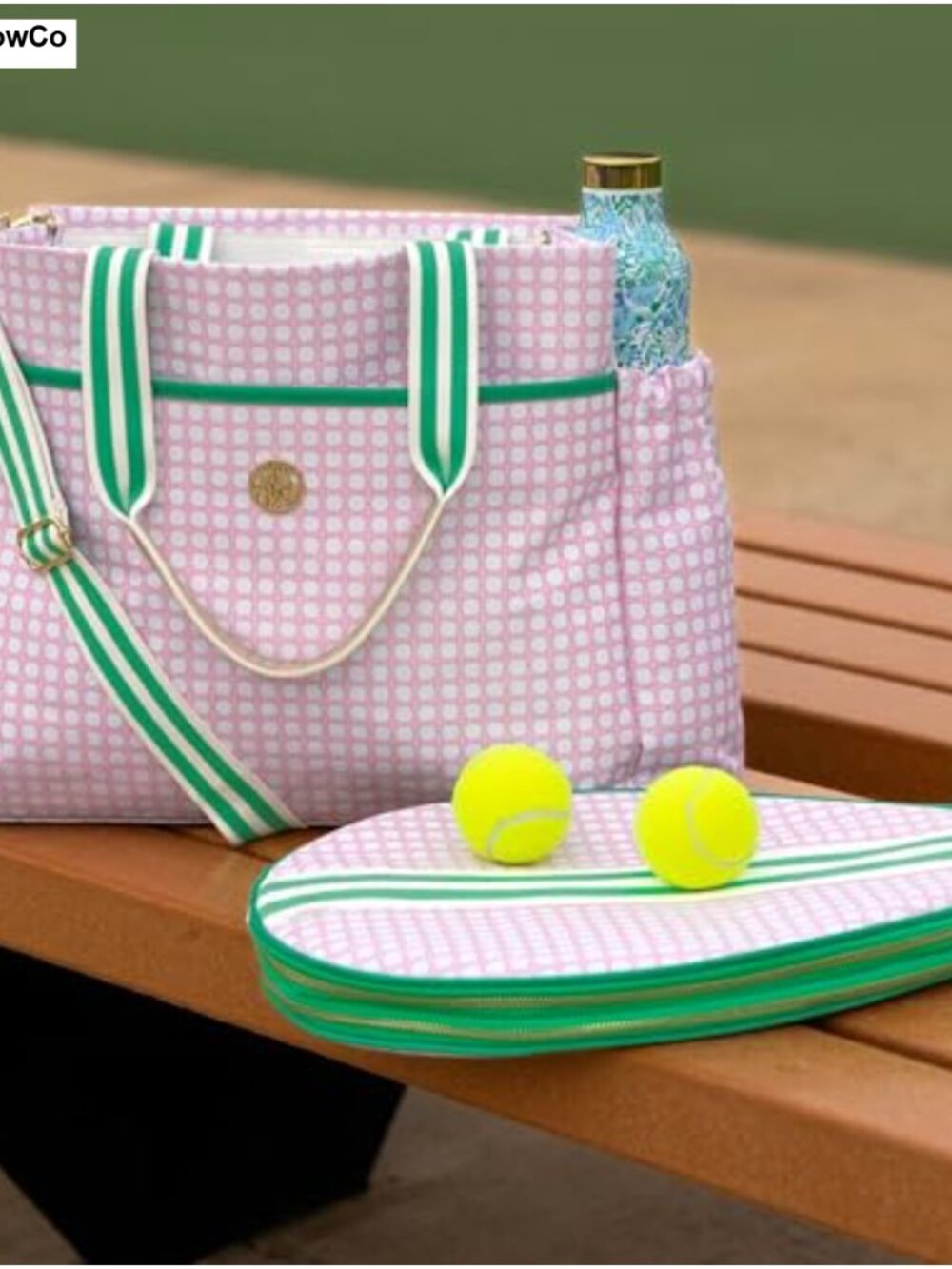 Lilly Pulitzer Tennis Tote with Removable Strap - Picture 5 of 6